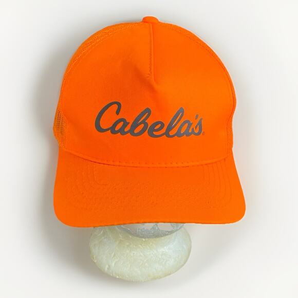 Bass Pro Shops Other - Cabelas Hat Cap Mesh Trucker Hunting Sports Outdoors Orange